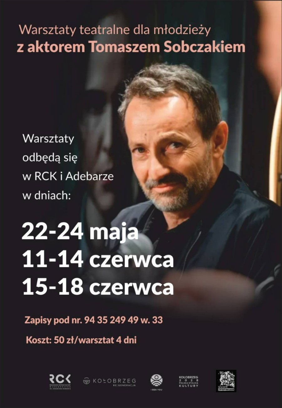 Warsztaty teatralne z Tomaszem Sobczakiem