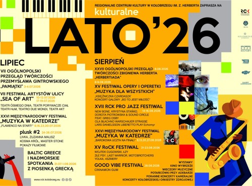 Lato 2026 w Regionalnym Centrum Kultury