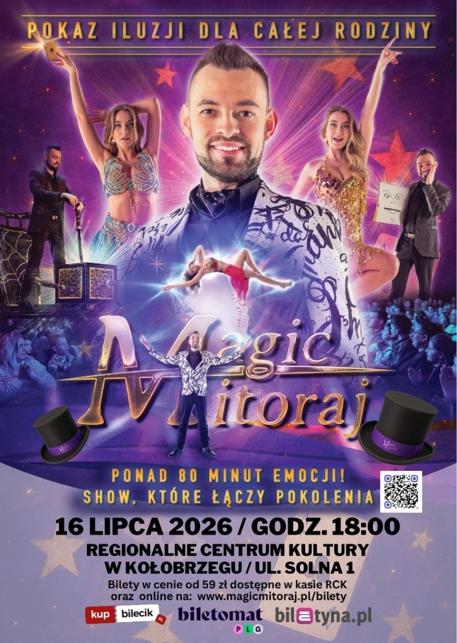 Pokaz iluzji dla całej rodziny MAGIC MITORAJ